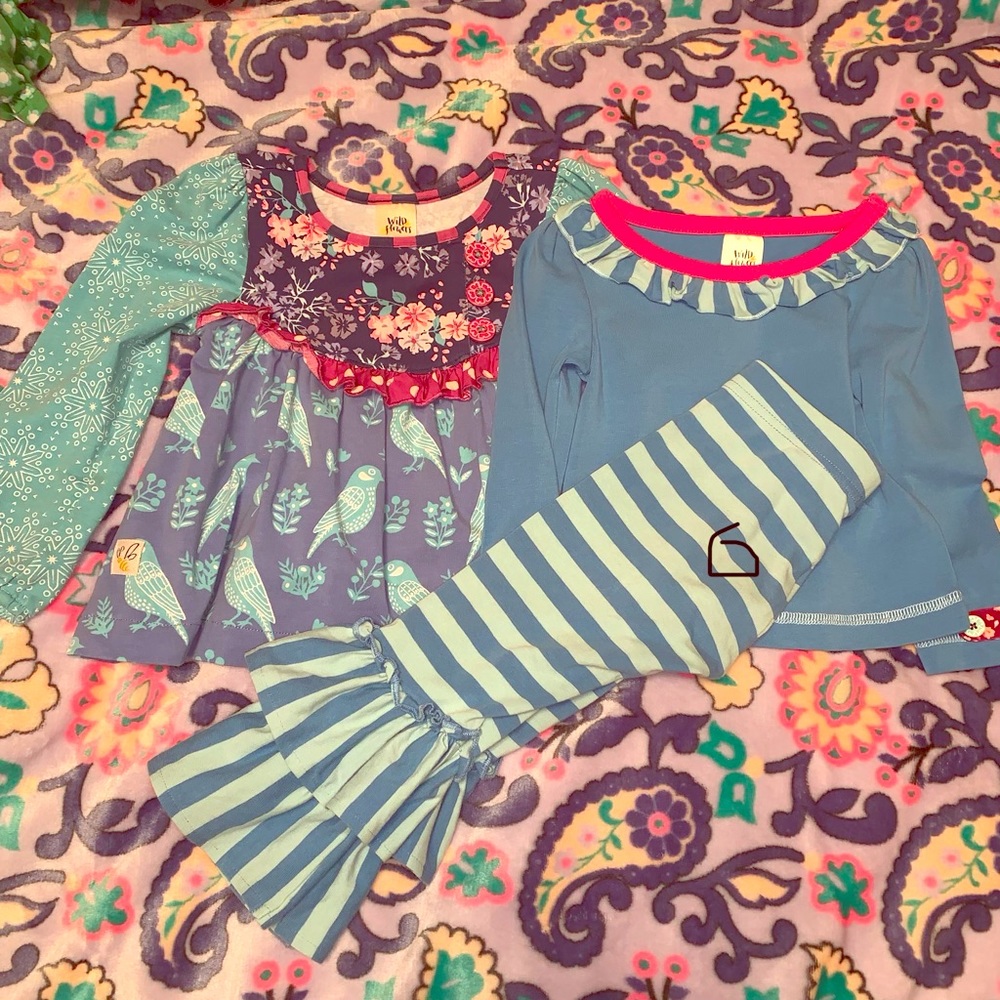 18 month 3 piece Set Wildflower Clothing